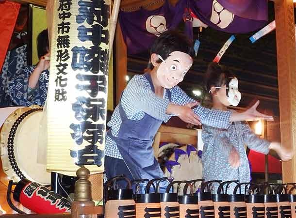 府中くらやみ祭り　柿内